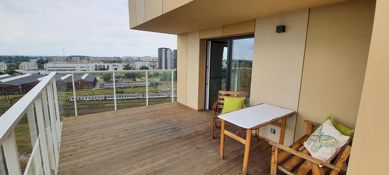 Ferienwohnung Apartament Krakowska Prestige Breslau Exterior foto