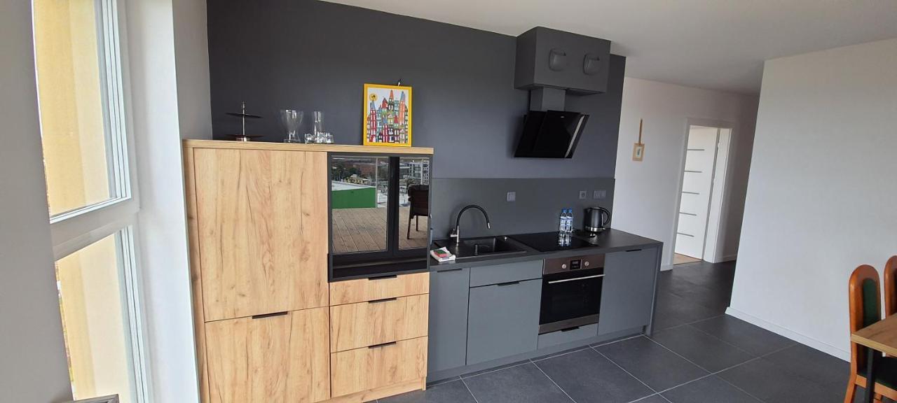 Ferienwohnung Apartament Krakowska Prestige Breslau Exterior foto