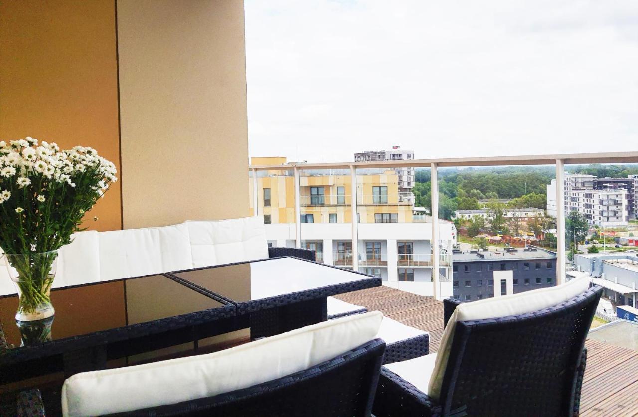 Ferienwohnung Apartament Krakowska Prestige Breslau Exterior foto